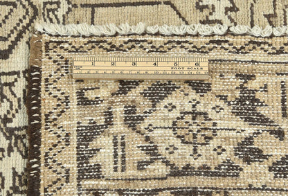 Distressed Vintage Oriental Rug 7X10 Ft Muted