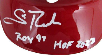 Scott Rolen Hof Signed/Inscr Rawlings Batting