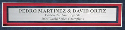 Pedro Martinez/David Ortiz Dual-Autographed 16X20