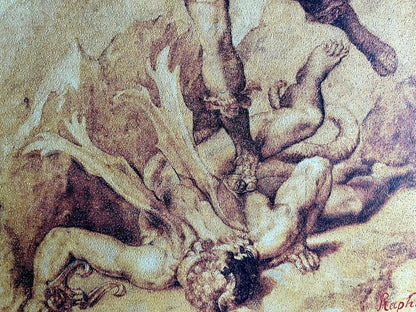 Raffaello Sanzio Lithograph 1968 Limited Edition Numbered With Certified Pencil