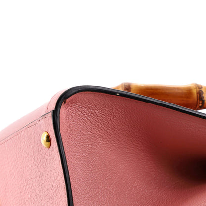 Gucci Diana Nm Bamboo Handle Tote Leather Mini