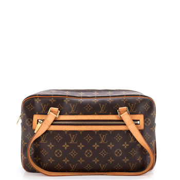 Louis Vuitton Cite Handbag Monogram Canvas Gm