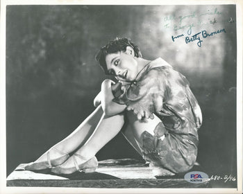 Betty Bronson Signed/Inscribed Vintage 8X10 B/W