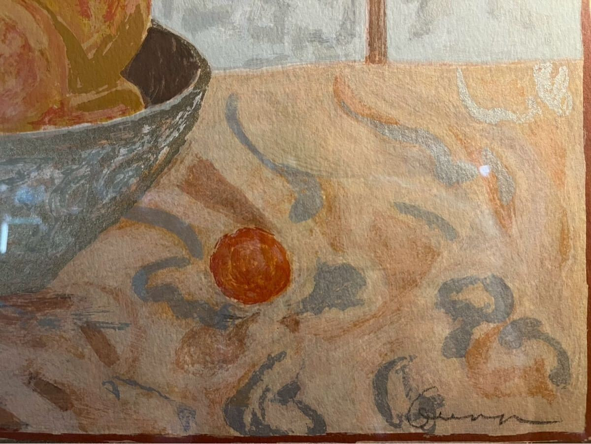 Ellen Gan Season Of Roses Ii Signed Silkscreen 204/325 Large Framed Still Life