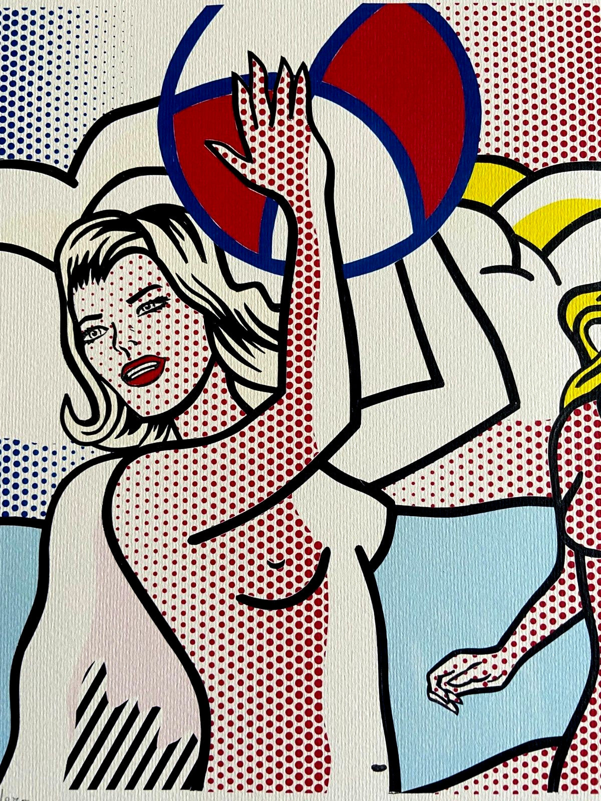 Roy Lichtenstein, Signed Coa Lithograph Limited Edition
