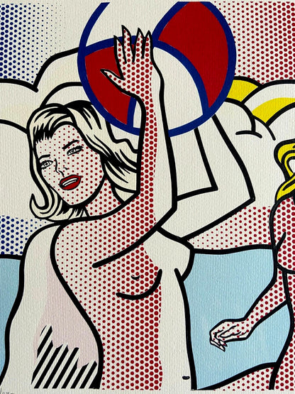 Roy Lichtenstein, Signed Coa Lithograph Limited Edition