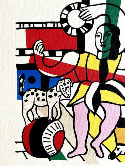 Fernand Lger Lithograph 1962 Numbered Maeght Signed Joan Mir