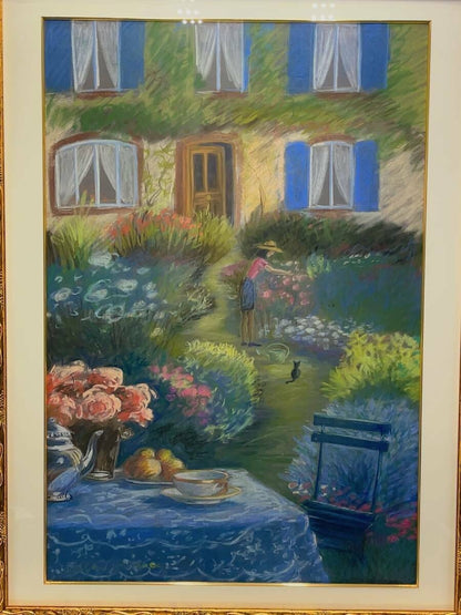 Alain Bonnec (France 1952 - ) Original Pastel