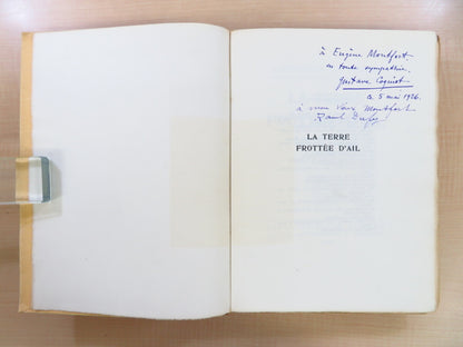 La Terre Frottee D'Ail Illustrated By Raoul Dufy Gustave Coquiot Signed 1925