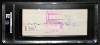Al Davis Hof Signed/Autographed 8.5X3.5 Bank
