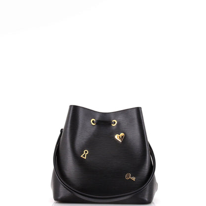 Louis Vuitton Neonoe Handbag Love Lock Epi Leather