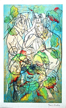 Francis Picabia Lithograph Coa Hand Numbered, Pencil, Stamped