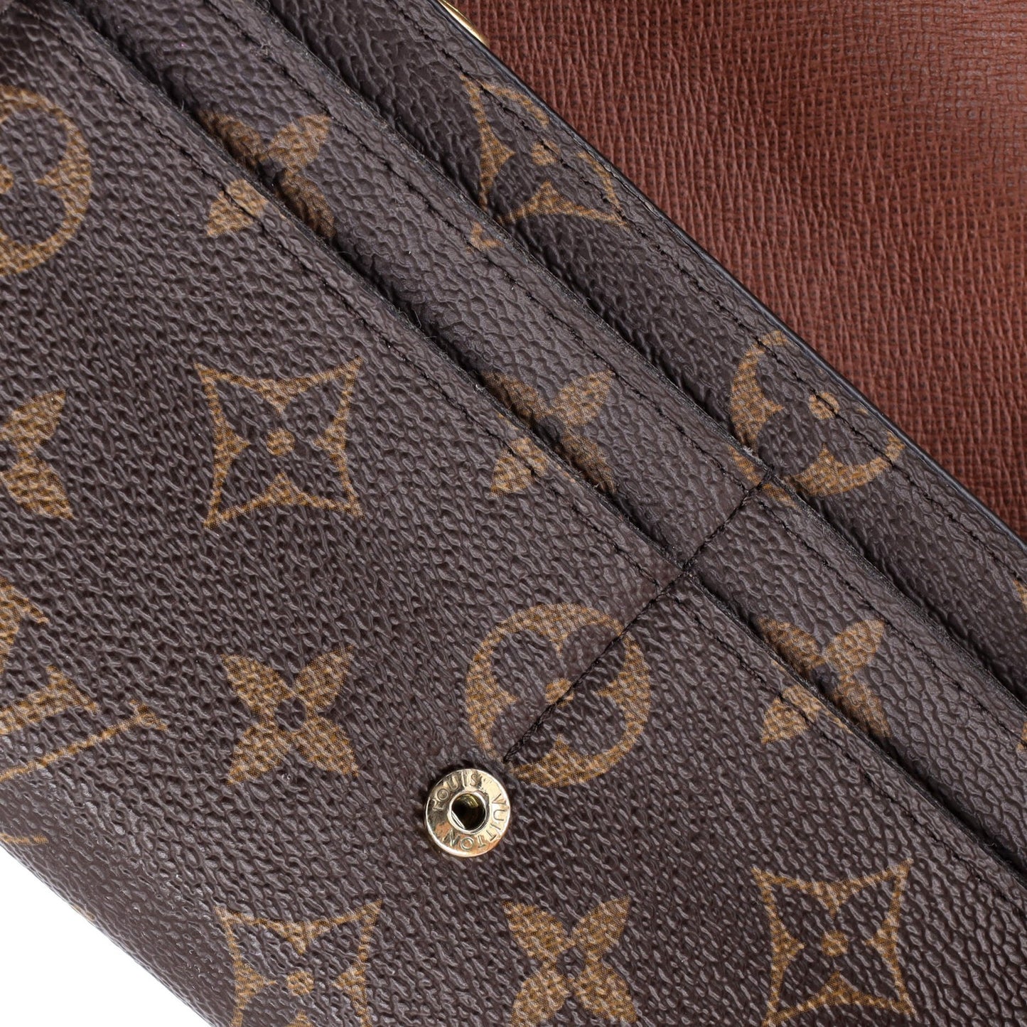 Louis Vuitton Sarah Wallet Nm Monogram Canvas