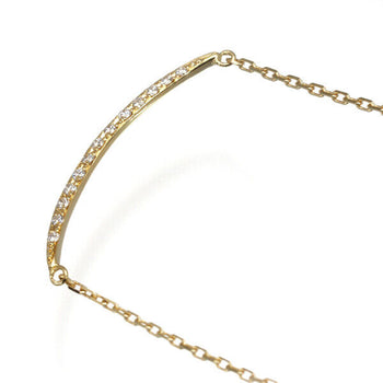 Diamond 0.09Ct Necklace 18K 750 Yellow Gold