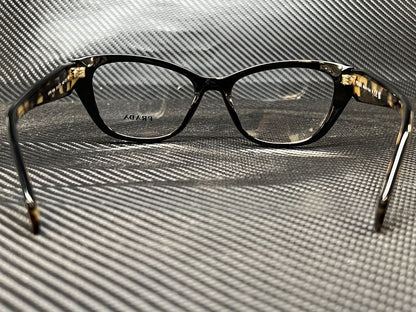Prada Pr 19Wv 1Ab1O1 Black Cat Eye 53 Mm Women'S