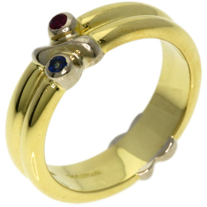 Tiffany&Co. Signature Ruby Sapphire Ring K18