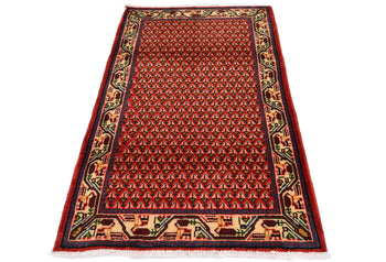 2X4 Ft Tribal Paisley Floral Design Oriental Rug