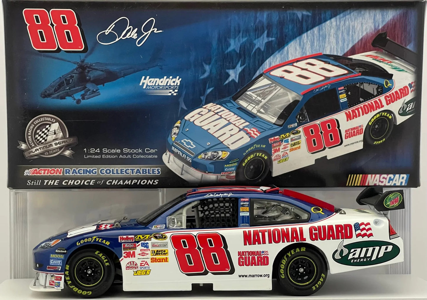 Dale Earnhardt Jr. Unsigned #88 2008 Impala Ss 1:24 Die-Cast Car