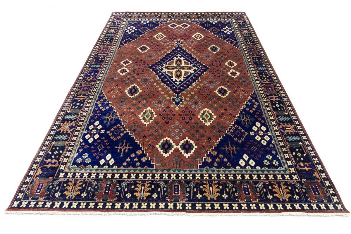 Extra Large Handmade Tribal Geometric Oriental Rug 10X14 ft Bedroom Decor