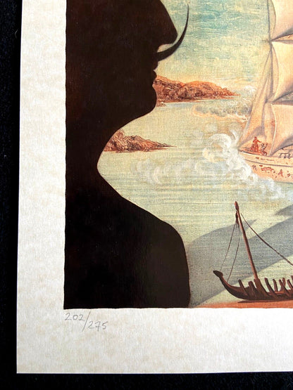 Salvador Dal Lithograph Signed Coa Numbered In