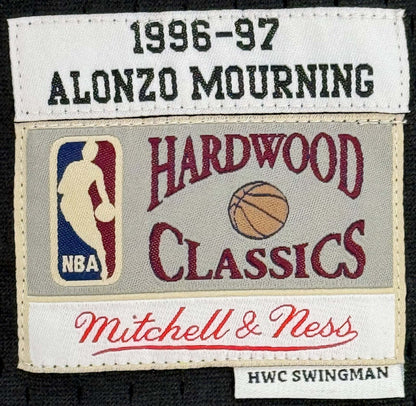 Alonzo Mourning Autographed Mitchell & Ness Authentic Jersey (Jsa)
