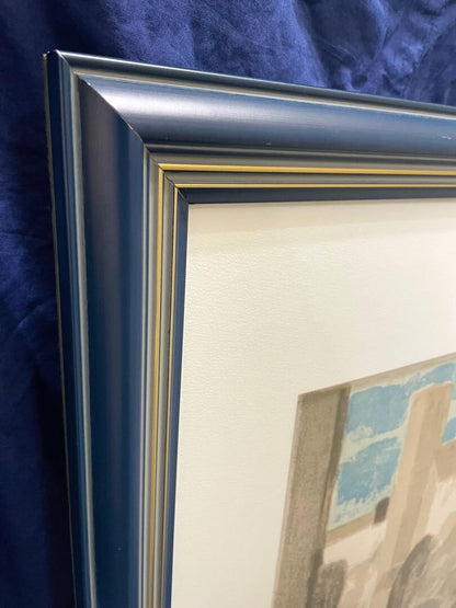 Bernard Cathelin Signed Original Lithograph Still Life Art Print Framed Paris