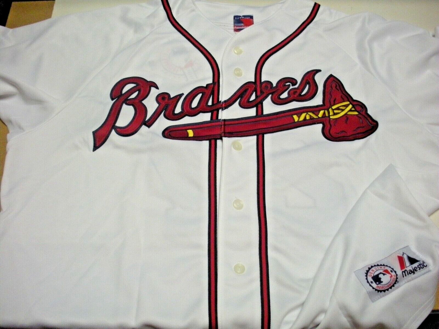 Fred Mcgriff Atlanta Braves,95 Ws Champs Jsa/Coa