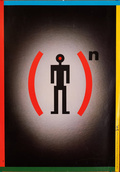 Peret 1989 Poster  Droits De Lhomme  Artis 89 Human Rights Pere Torrent