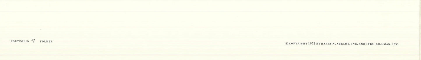 Josef Albers Formulation: Articulation Ix " Serigraph Abstract Blac