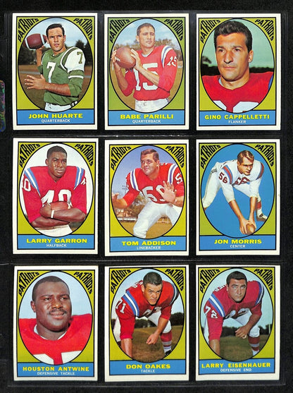 1967 Topps Football Card Complete Set (1-132)