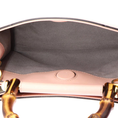 Gucci Nymphaea Top Handle Bag Leather Mini