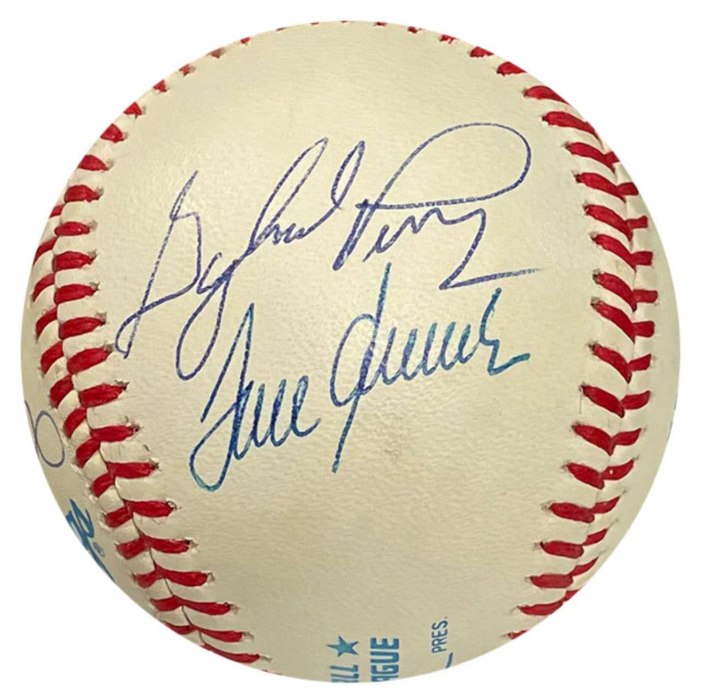 300 Win Club Autographed Baseball (Psa)