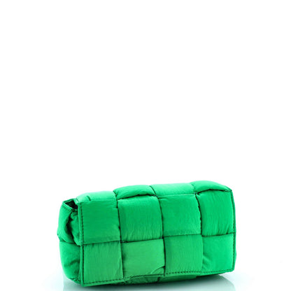 Bottega Veneta Cassette Crossbody Bag Maxi Intrecciato Nylon