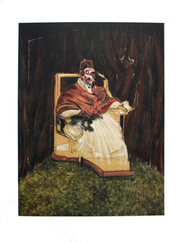 Francis Bacon Portrait Of Pope Innocent Xii 