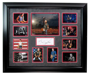Bruce Springsteen Autographed Photo Collage