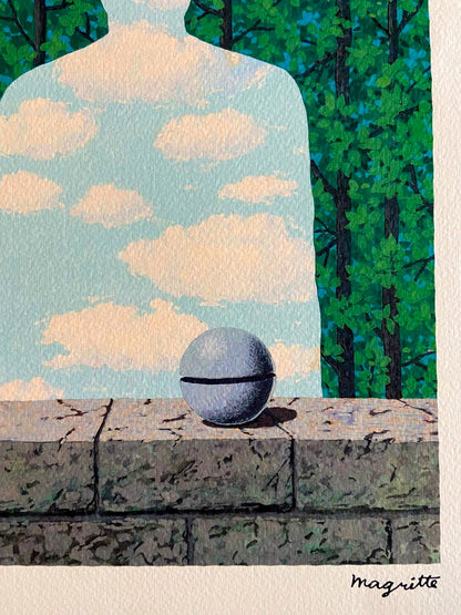 Ren Magritte Lithograph Coa Signed Numbered Hand Limited