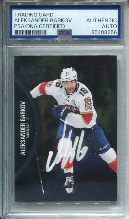 Aleksander Barkov Autographed Skybox Card Psa Authentic Auto