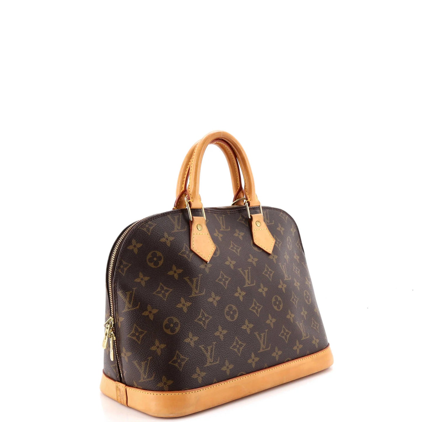 Louis Vuitton Alma Handbag Monogram Canvas Pm