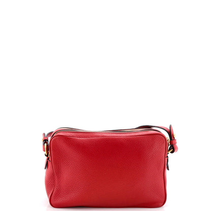 Prada Double Zip Camera Bag Vitello Phenix Medium