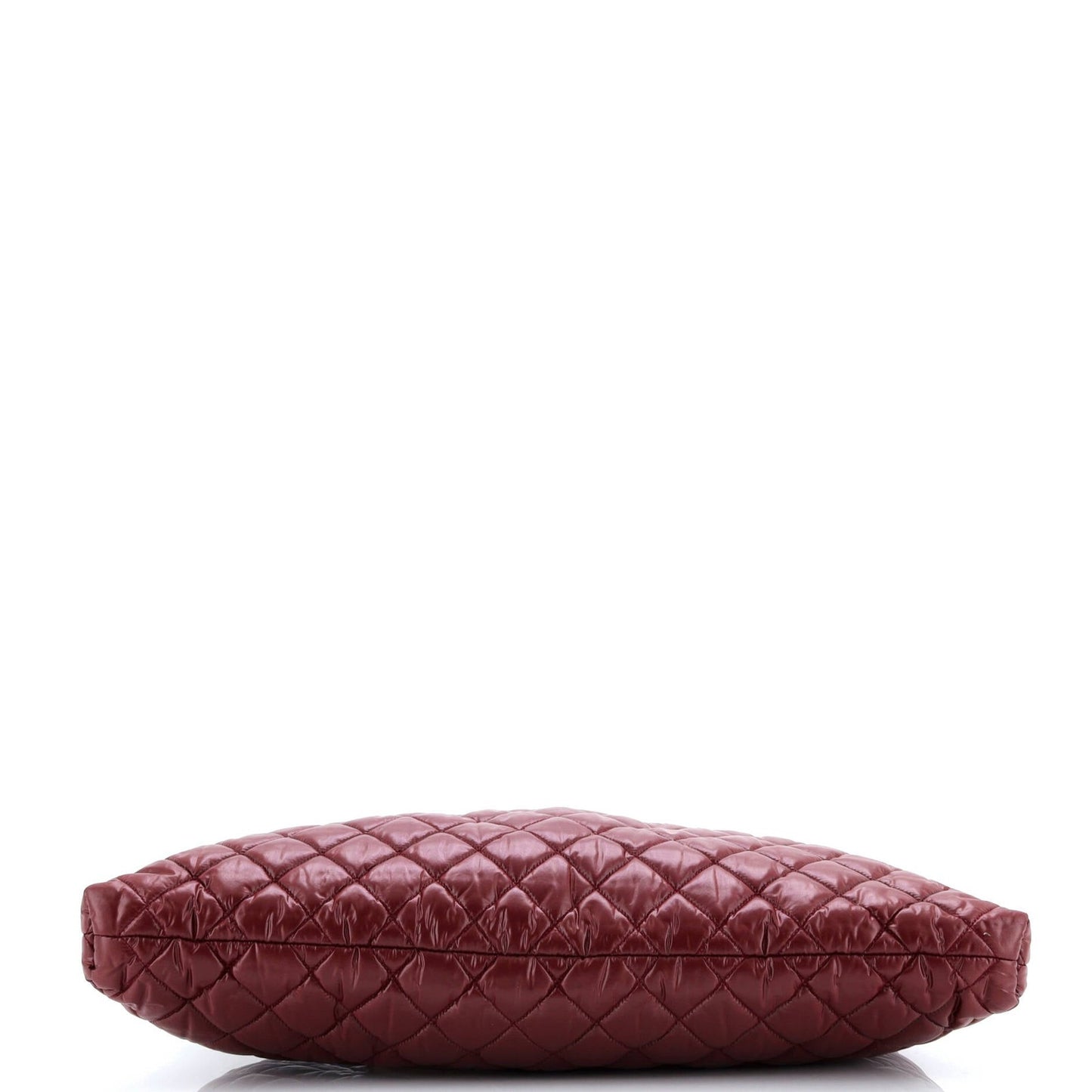 Chanel Coco Cocoon Flat Tote Quilted Nylon With Leather Large