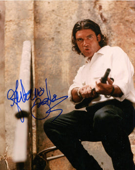 Antonio Banderas Autographed 8X10 Celebrity Photo