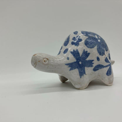 Blue Makoto KagoshimaTurtle Figurine