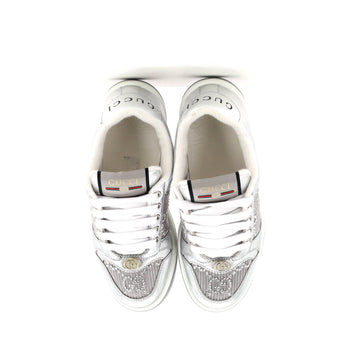 Gucci Screener Sneakers Leather With Crystals