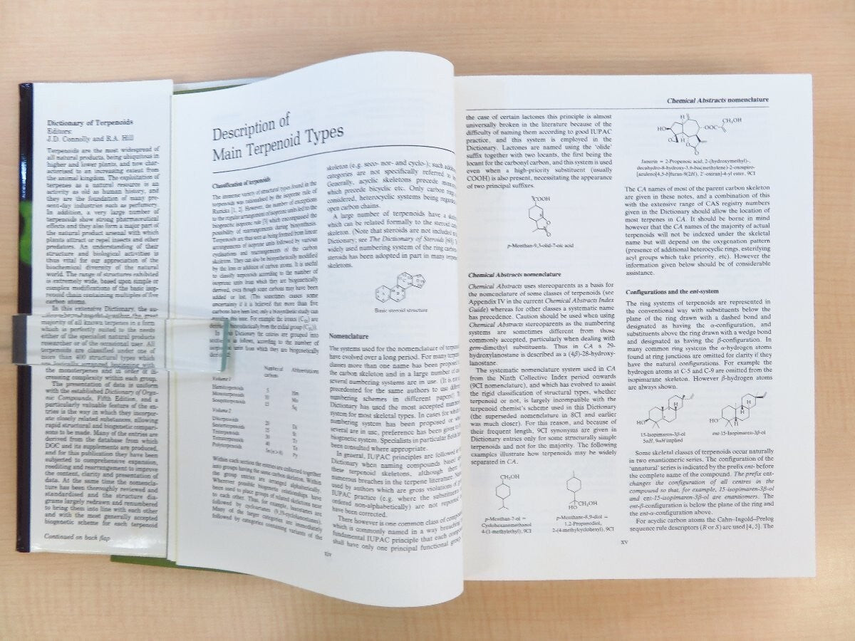 Connolly/Hill Dictionary Of Terpenoids Complete Set Of 3 Volumes