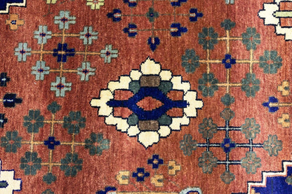 Extra Large Handmade Tribal Geometric Oriental Rug 10X14 ft Bedroom Decor