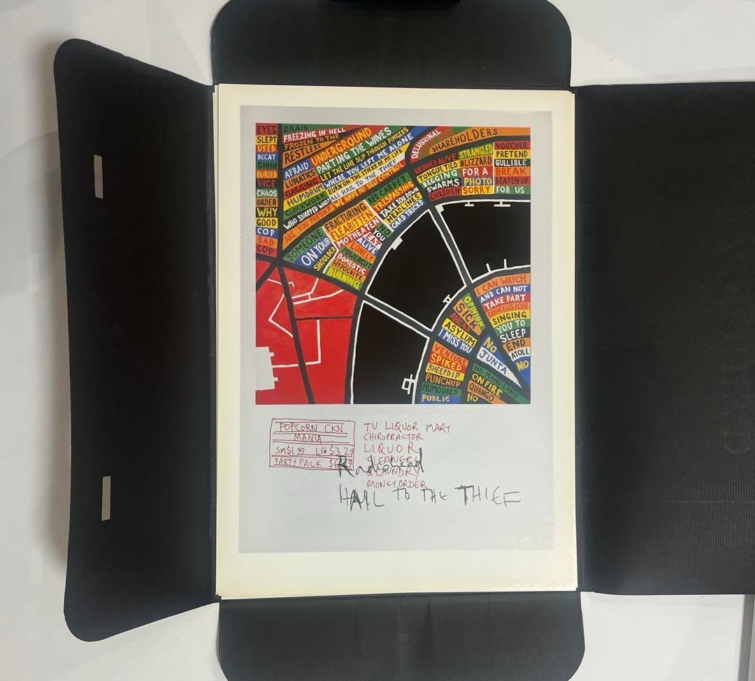 Radiohead Stanley Donwood Hail To The Thief 2003 Lithograph Print Set (8+1)