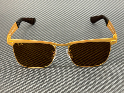 Ray Ban Rb3875 927631 Legend Gold Brown Men'S 56
