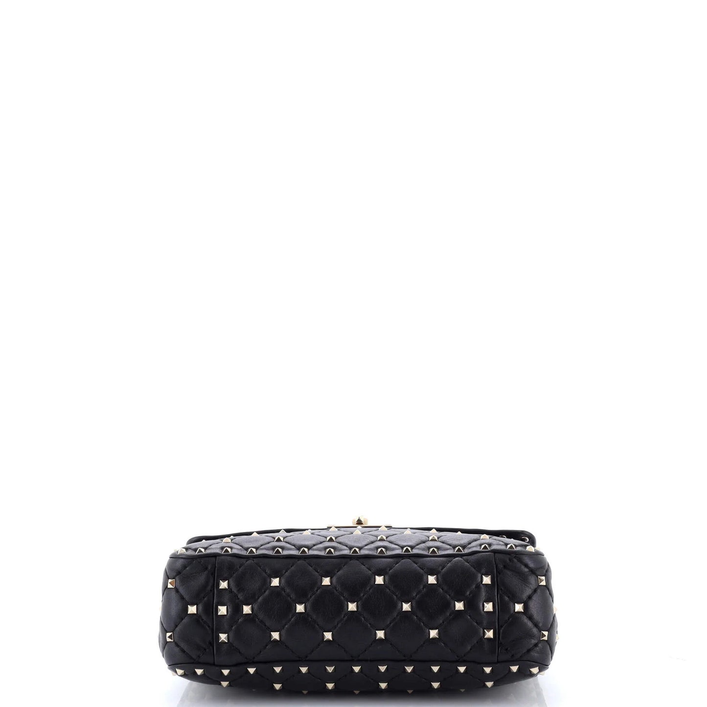 Valentino Garavani Rockstud Spike Flap Bag Quilted Leather Medium