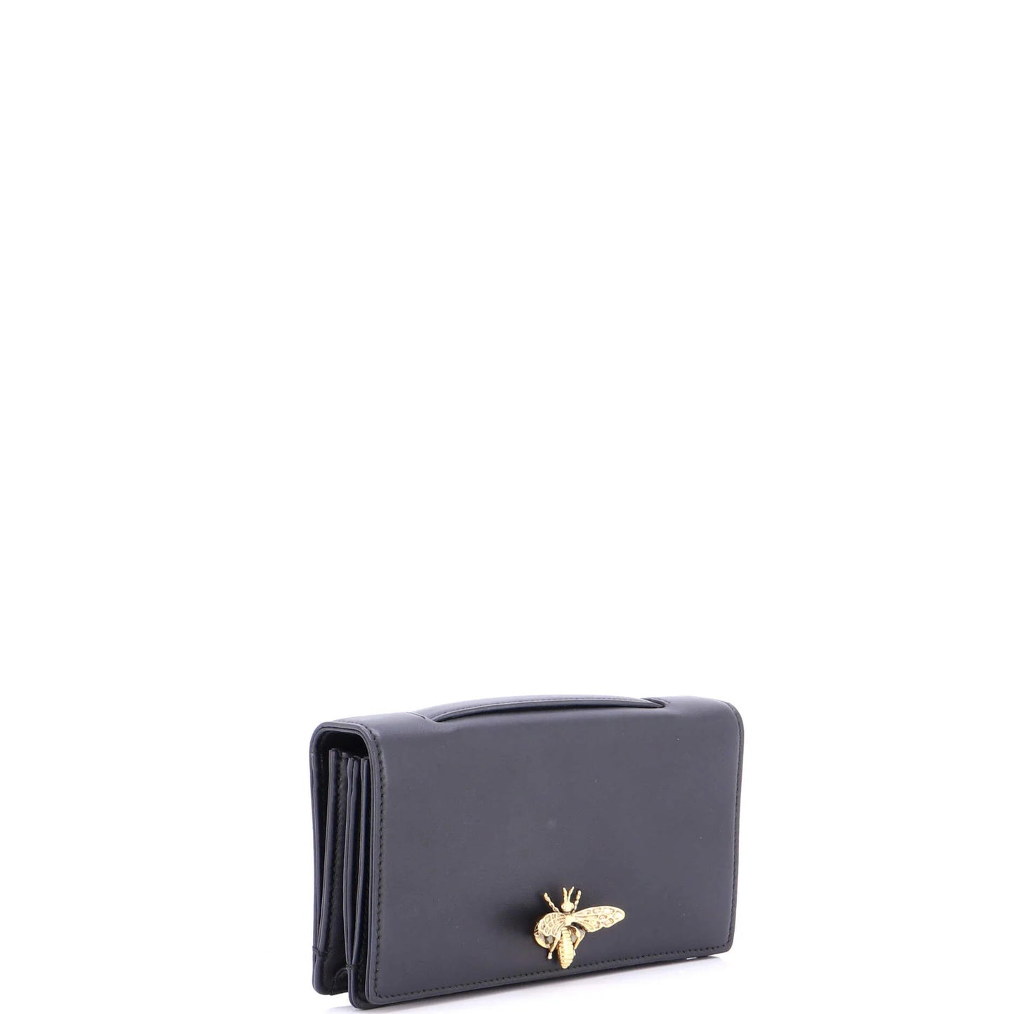 Christian Dior Bee Clutch Leather