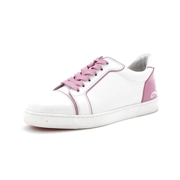 Christian Louboutin Women'S Fun Vieira Flat Sneakers Leather